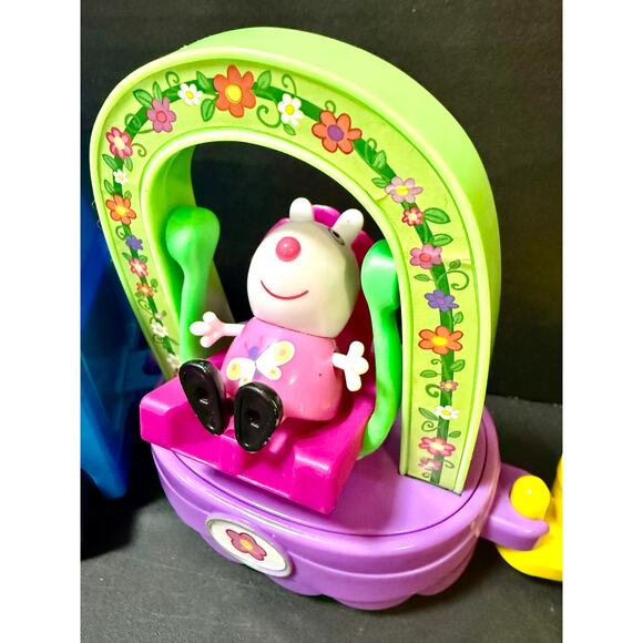 Peppa Pig Peppa's Magical Parade Playset 4 Figures train NO sound NO movement - Picture 4 of 7